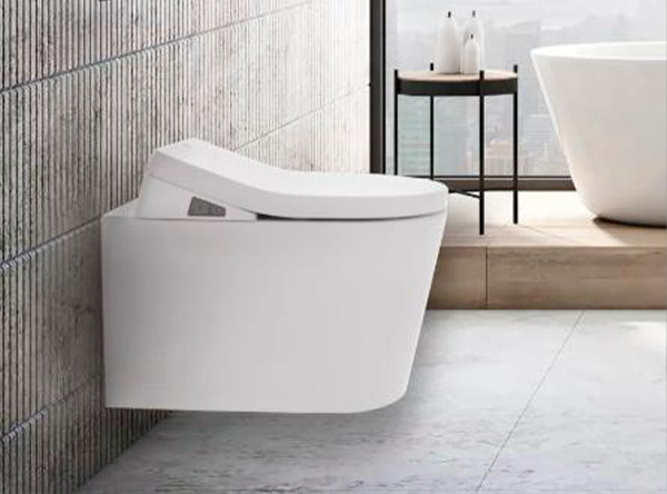 Dusch-WC mit automatischer Bidet Wascheinrichtung beheizt/beleuchtet.