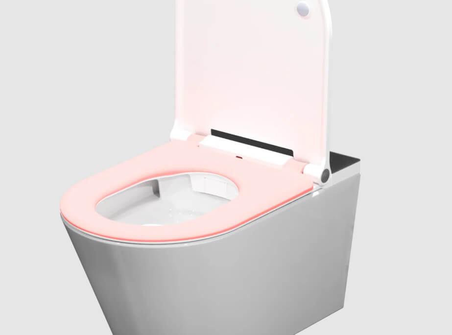Modernes Badezimmer mit Dusch‑WC